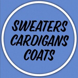 SECTION: Sweaters, Cardigans, Coats/Jackets